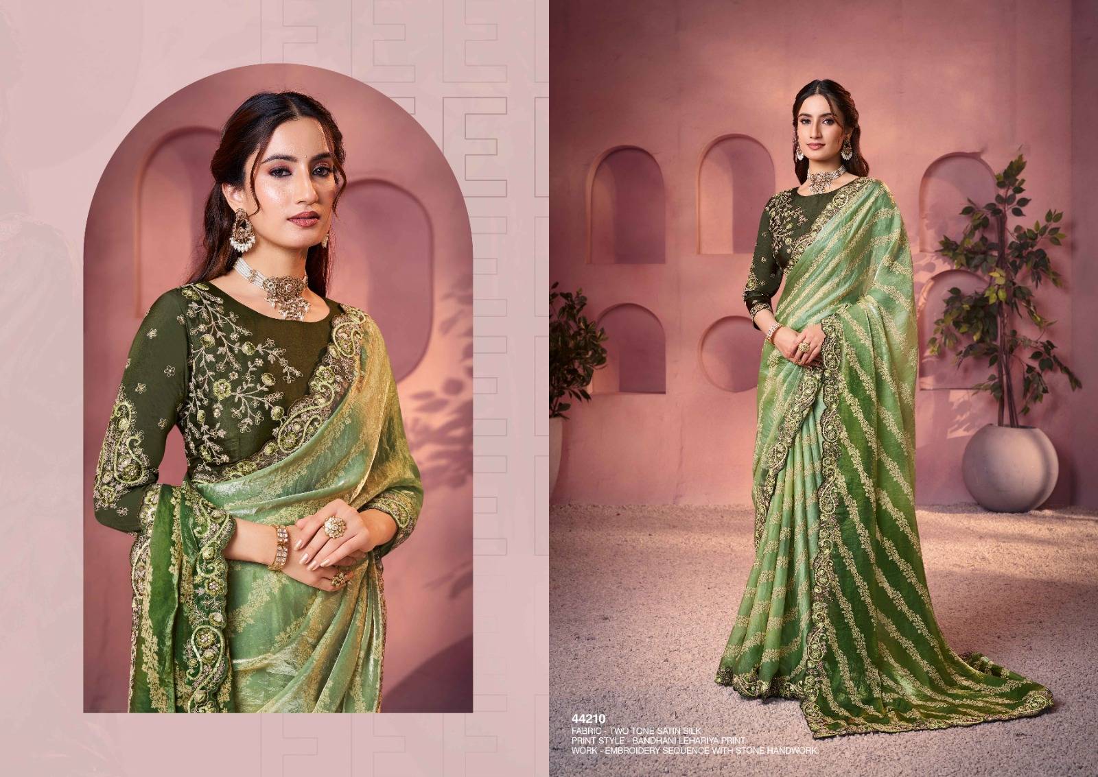 NORITA 44200 LEHR by MAHOTSAV 44205 to 44213 series Indian Traditional Wear Silk sarees At Wholesale Price